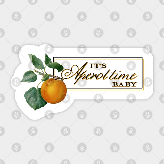 Aperol Time Sticker by krisztinakoteles